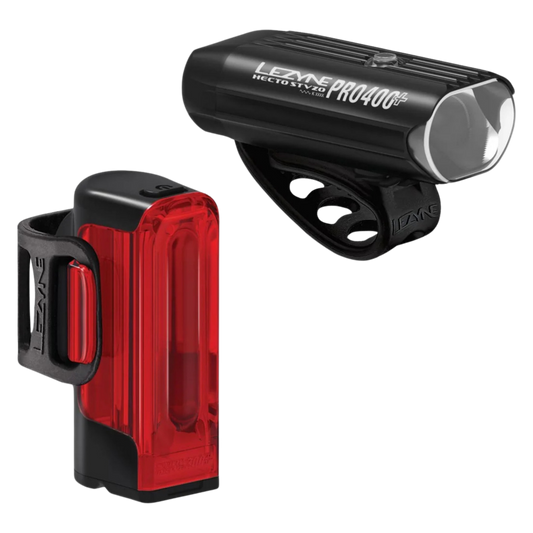 Lezyne Beleuchtungsset Hecto Drive Pro 400+ StVZO & Strip Drive+ StVZO