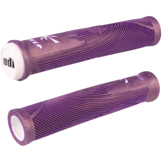 ODI BMX Griffe Hucker Signature Flangeless Purple