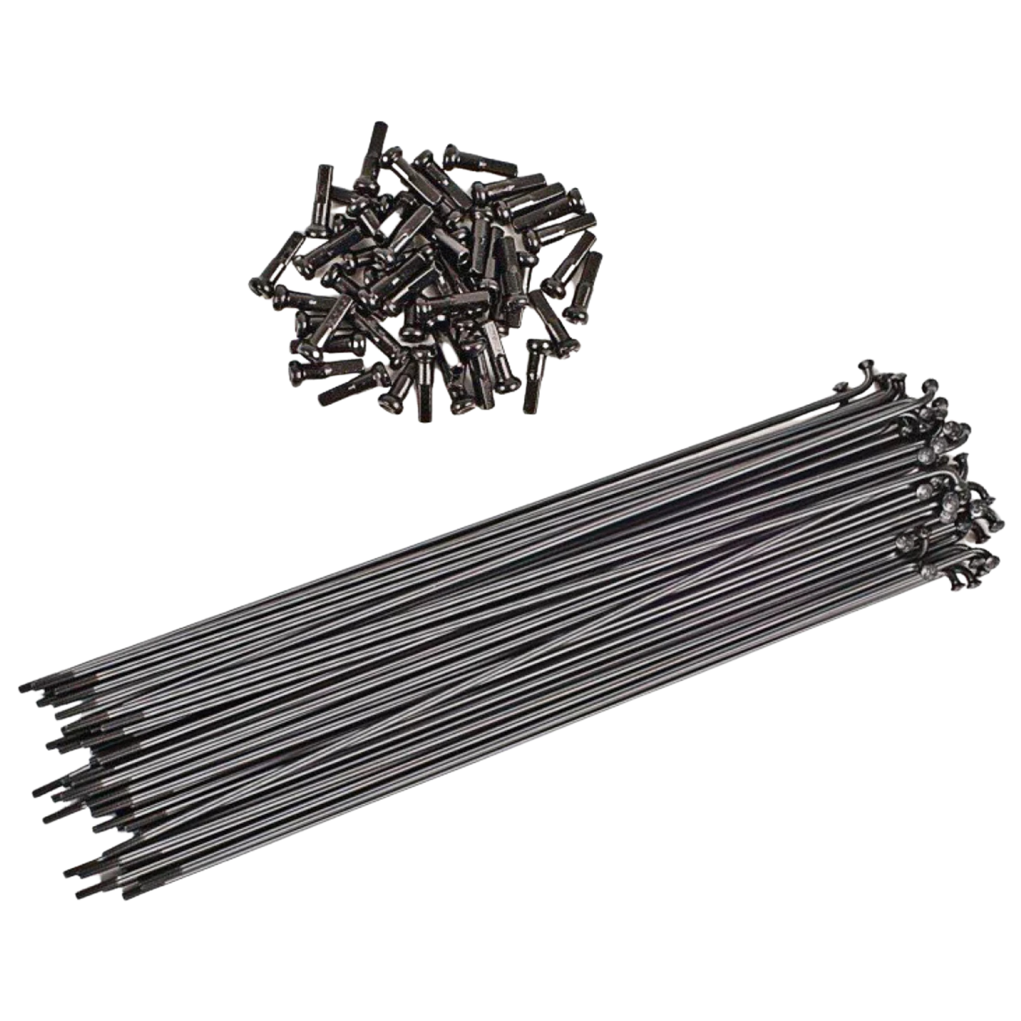 Fiend Straight Gauge BMX Speichen Black