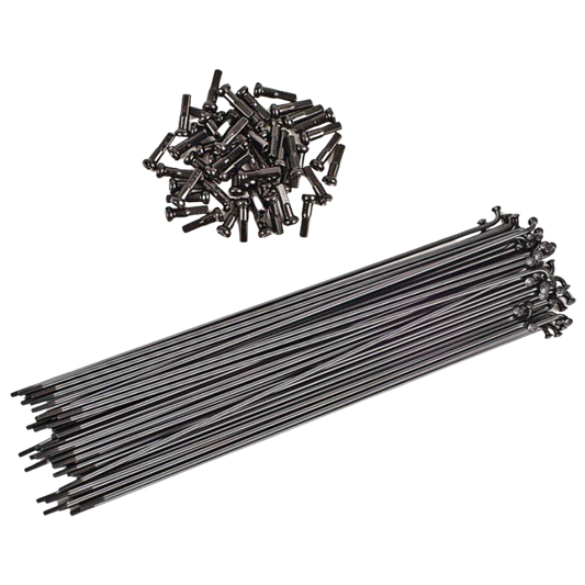 Fiend Straight Gauge BMX Speichen Black