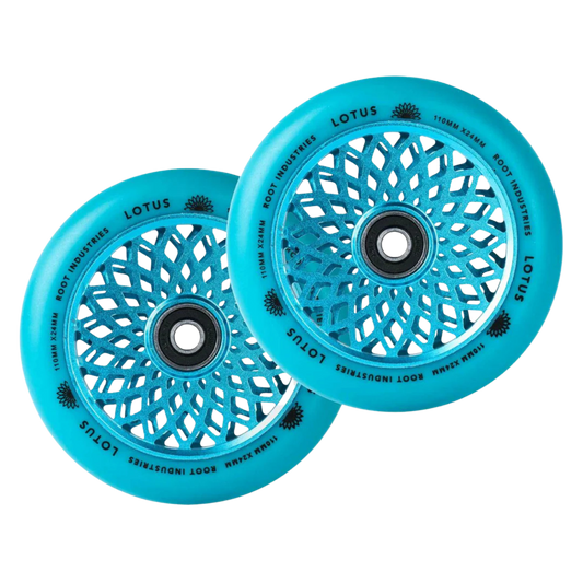 Root Lotus Stunt Scooter Rollen 2er Set 110mm Radiant Blue