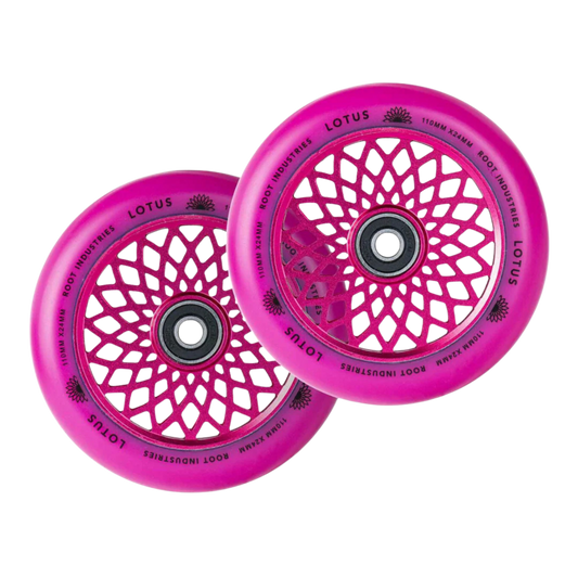 Root Lotus Stunt Scooter Rollen 2er Set 110mm Radiant Pink