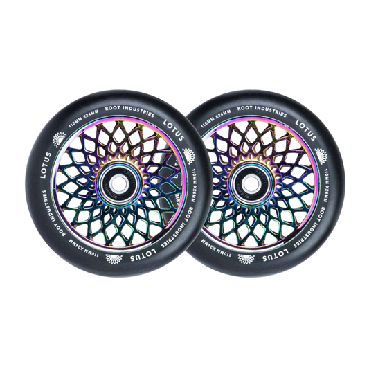 Root Lotus Stunt Scooter Rollen 2er Set 110mm Rocket Fuel/Black