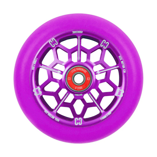 Core Hex Hollow Stunt Scooter Rolle 110mm Purple