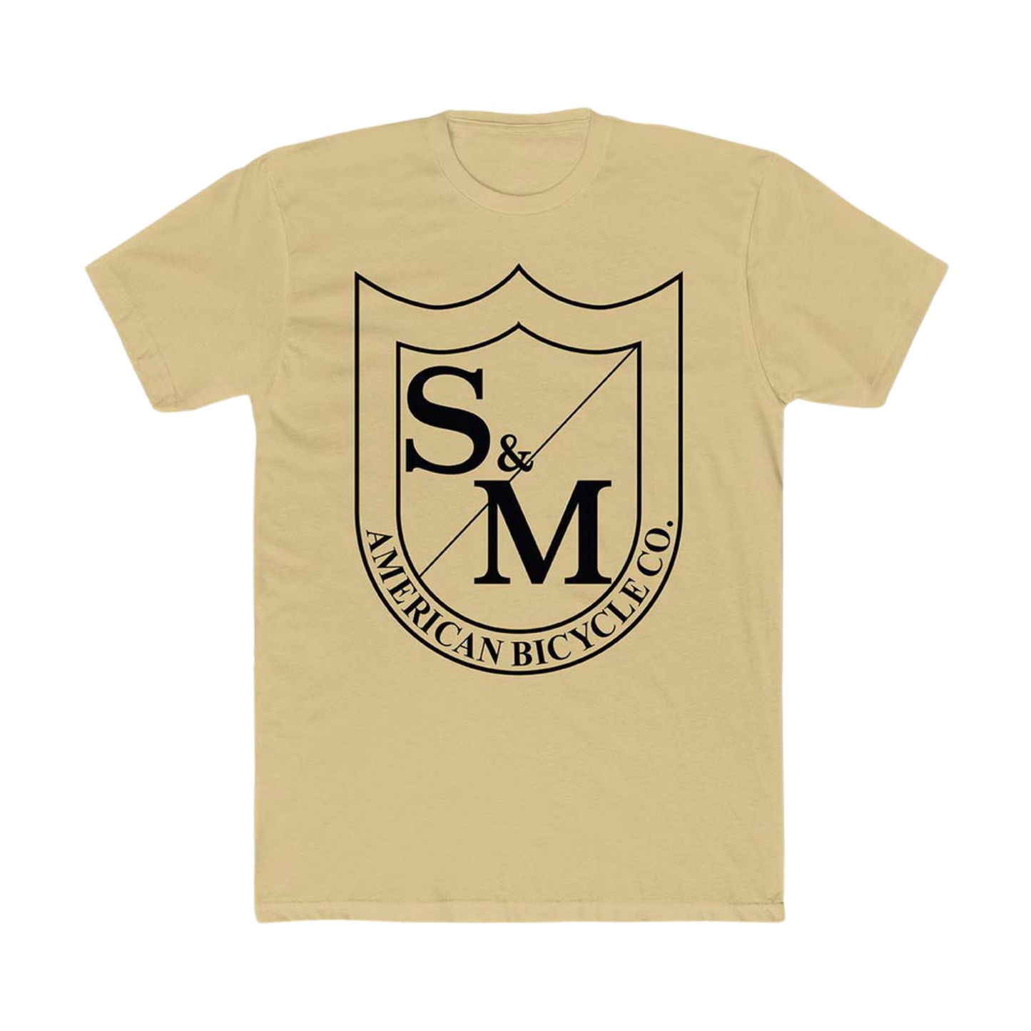S&M Big Shield T-Shirt Beige