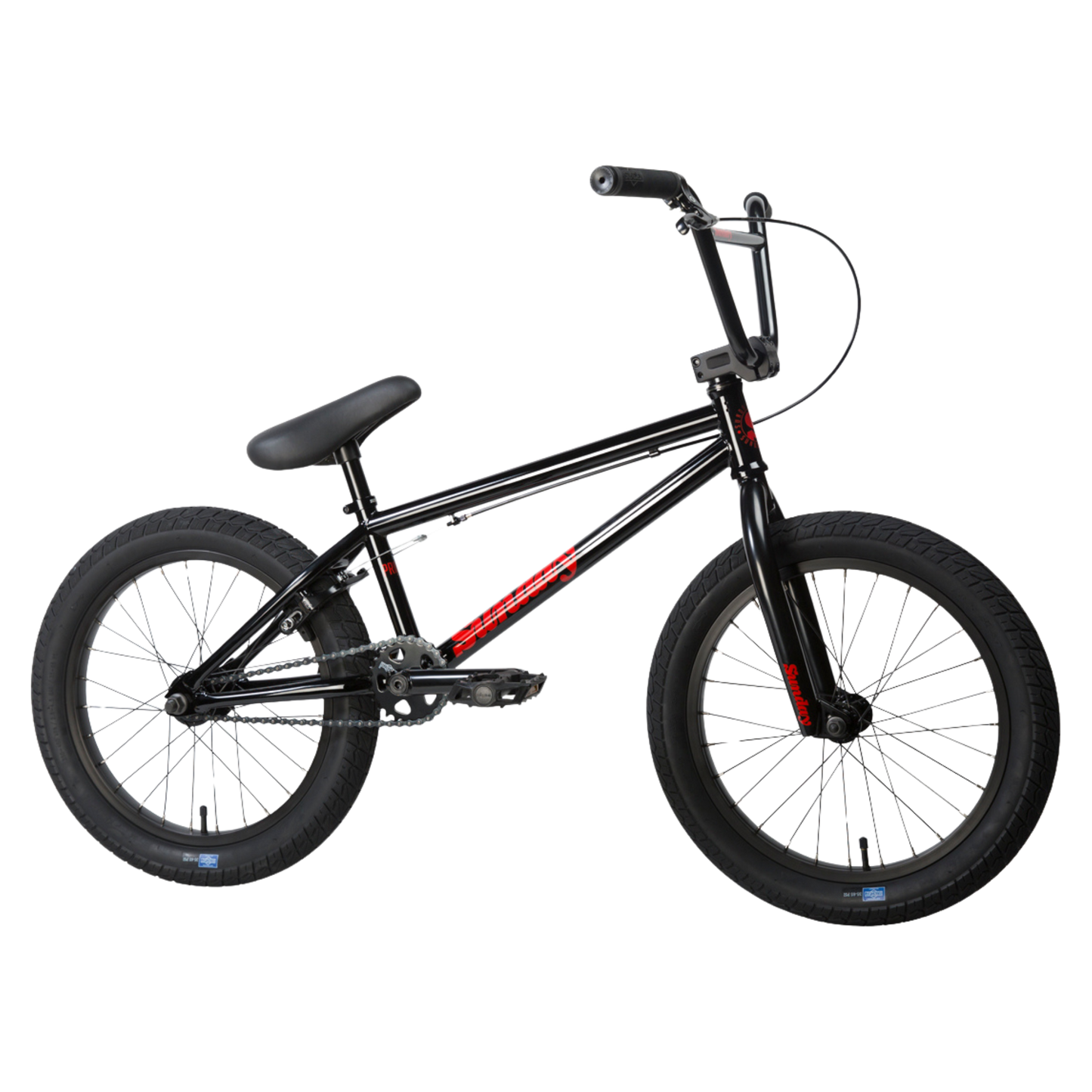 Second Ride Sunday Primer 18 Zoll BMX Black