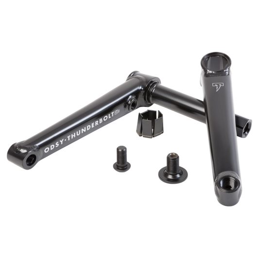Odyssey Thunderbolt DJ BMX Kurbel Black