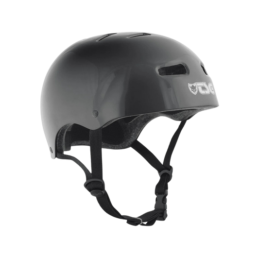 TSG Skate/BMX Solid Color Helm Injected Black