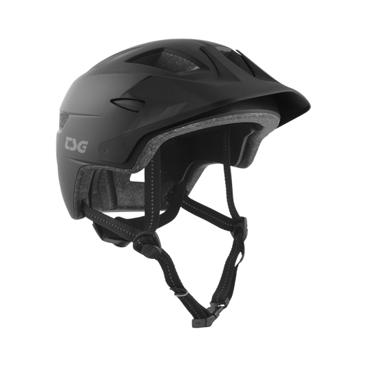 TSG Cadete Solid Color Helm Satin Black