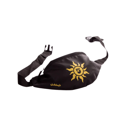 Skilldash Solar Fanny Pack Umhängetasche Black