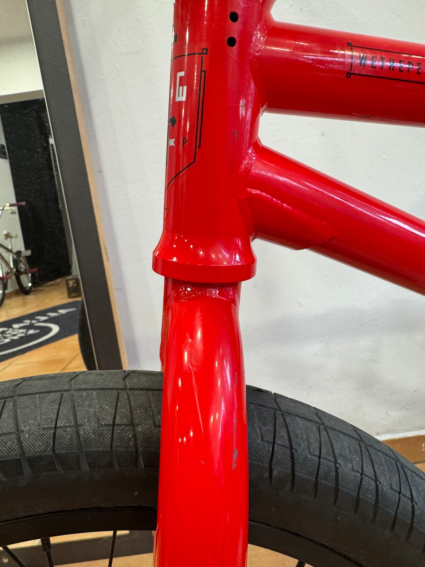 SECOND HAND Wethepeople Justice BMX Rad Red