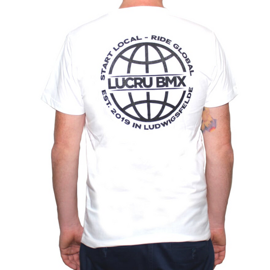 LucruBMX Global T-Shirt White