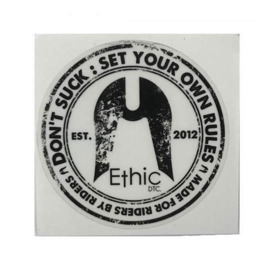 Ethic DTC Don't Suck Scooter Sticker