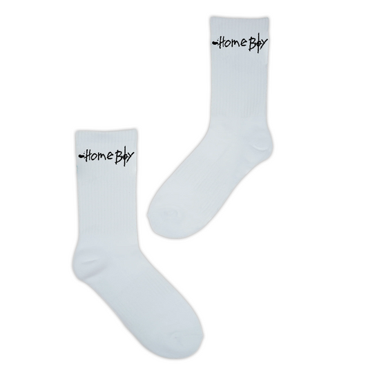 Homeboy Pencil Socken 2er Set White