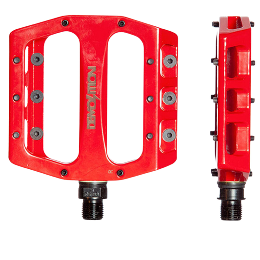 Demolition Trooper CNC BMX Pedalen Red