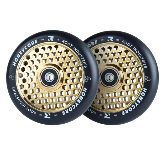 Root Honeycore Stunt Scooter Rollen 2er Set 110mm Gold