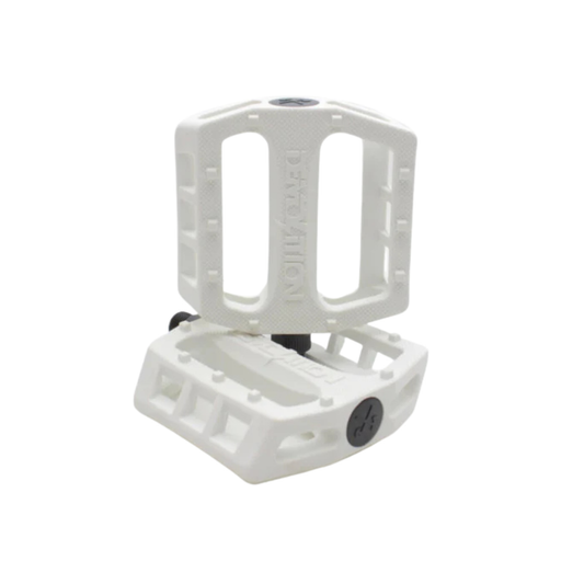 Demolition Trooper PC BMX Pedalen White