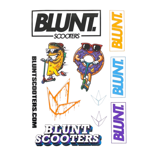 Blunt Scooter Sticker Set