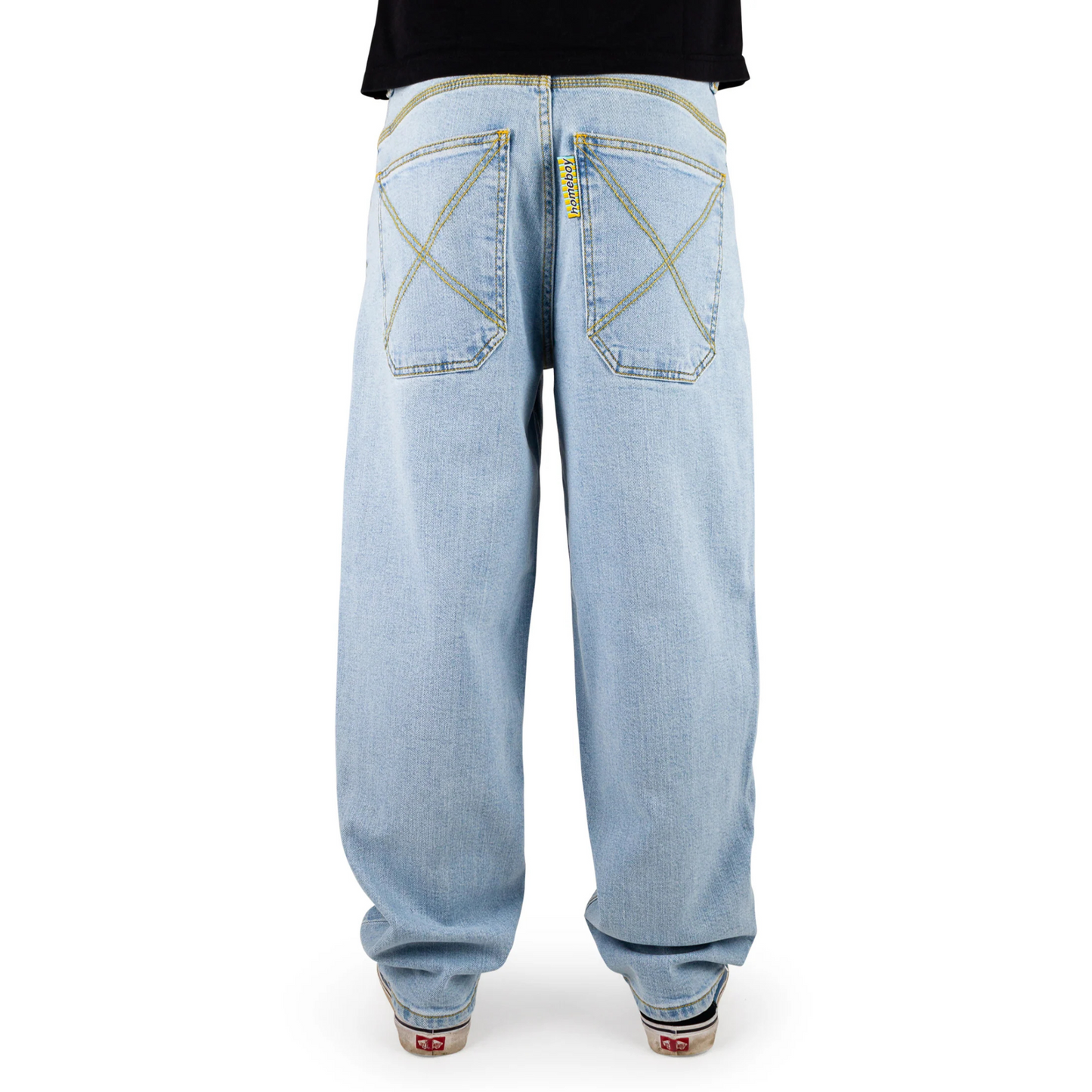 Homeboy X-tra Baggy Denim Jeans Hose Moon
