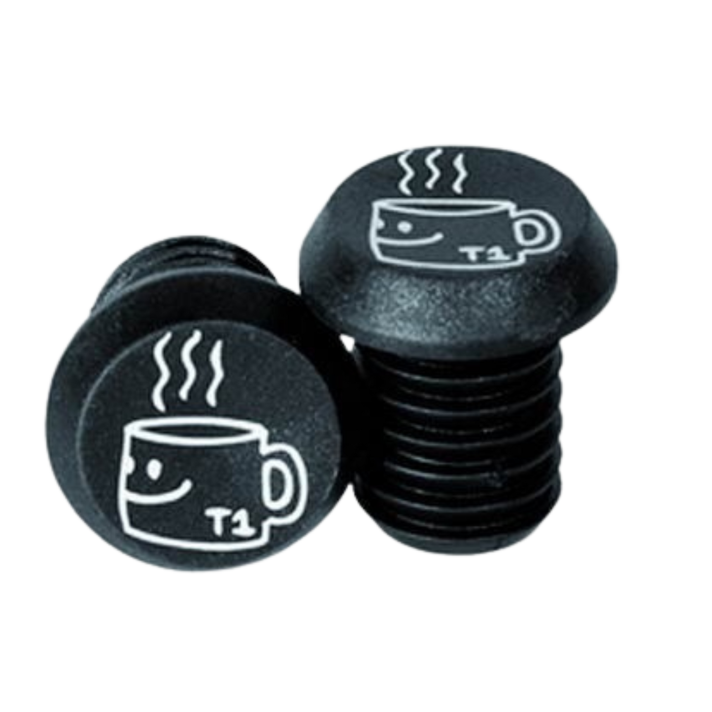 Terrible One Coffee Cup BarEnd Black