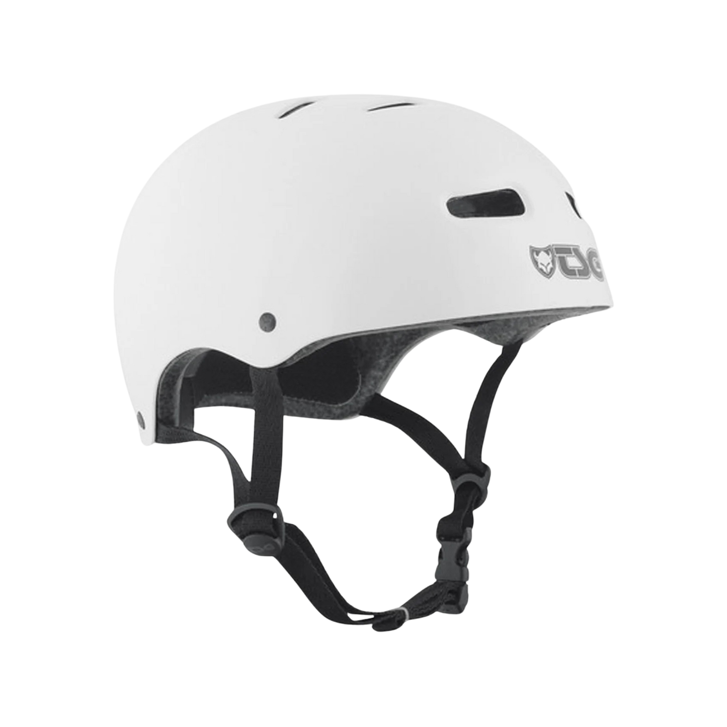 TSG Skate/BMX Solid Color Helm Injected White