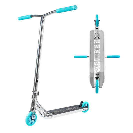 Core SL3 Stunt Scooter Chrome/Teal