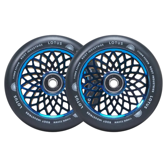 Root Lotus Stunt Scooter Rollen 2er Set 110mm Blu-ray/Black