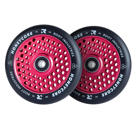 Root Honeycore Stunt Scooter Rollen 2er Set 110mm Red