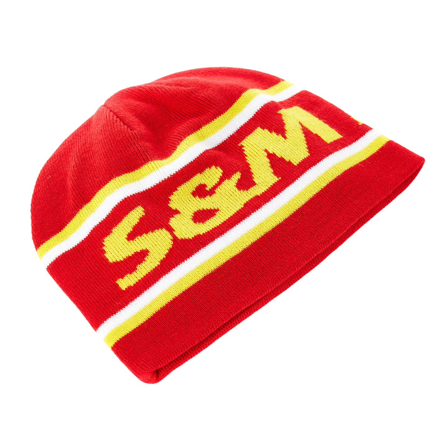 S&M Factory Knit Beanie Red