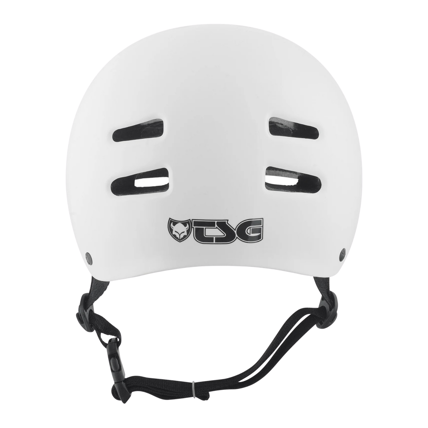 TSG Skate/BMX Solid Color Helm Injected White