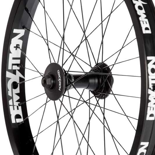 Demolition Team Plus BMX Laufrad Vorne Black