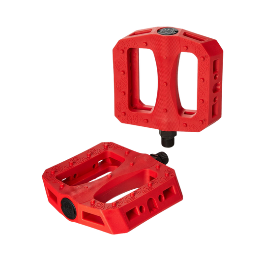 S&M Hoder BTM BMX Pedalen Red