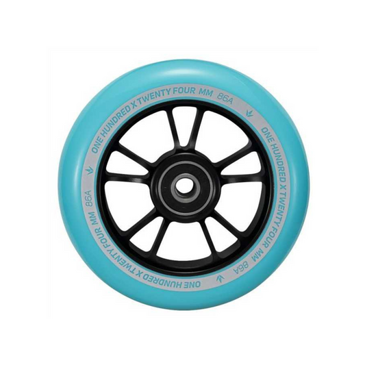 Blunt 10 Spokes Stunt Scooter Rolle 100mm Teal