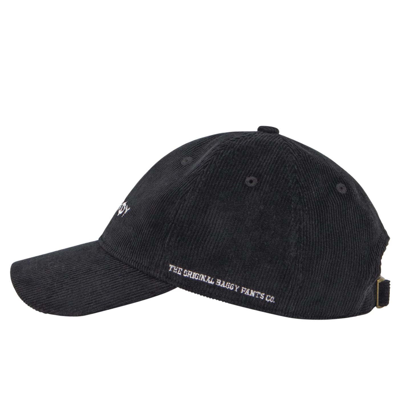 Homeboy Straight Cord Snapback Cap Black
