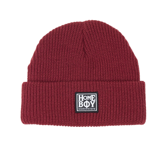 Homeboy Egg Head Beanie Italian Wine
