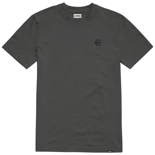Etnies Team Embroidery Wash Tee T-Shirt Black