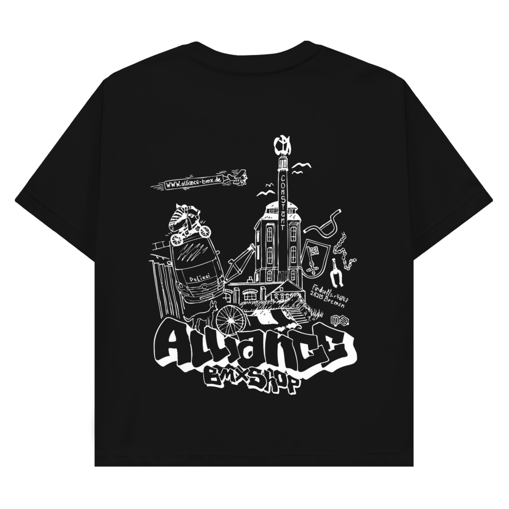 Promo Logo X Schlof Shirt Black