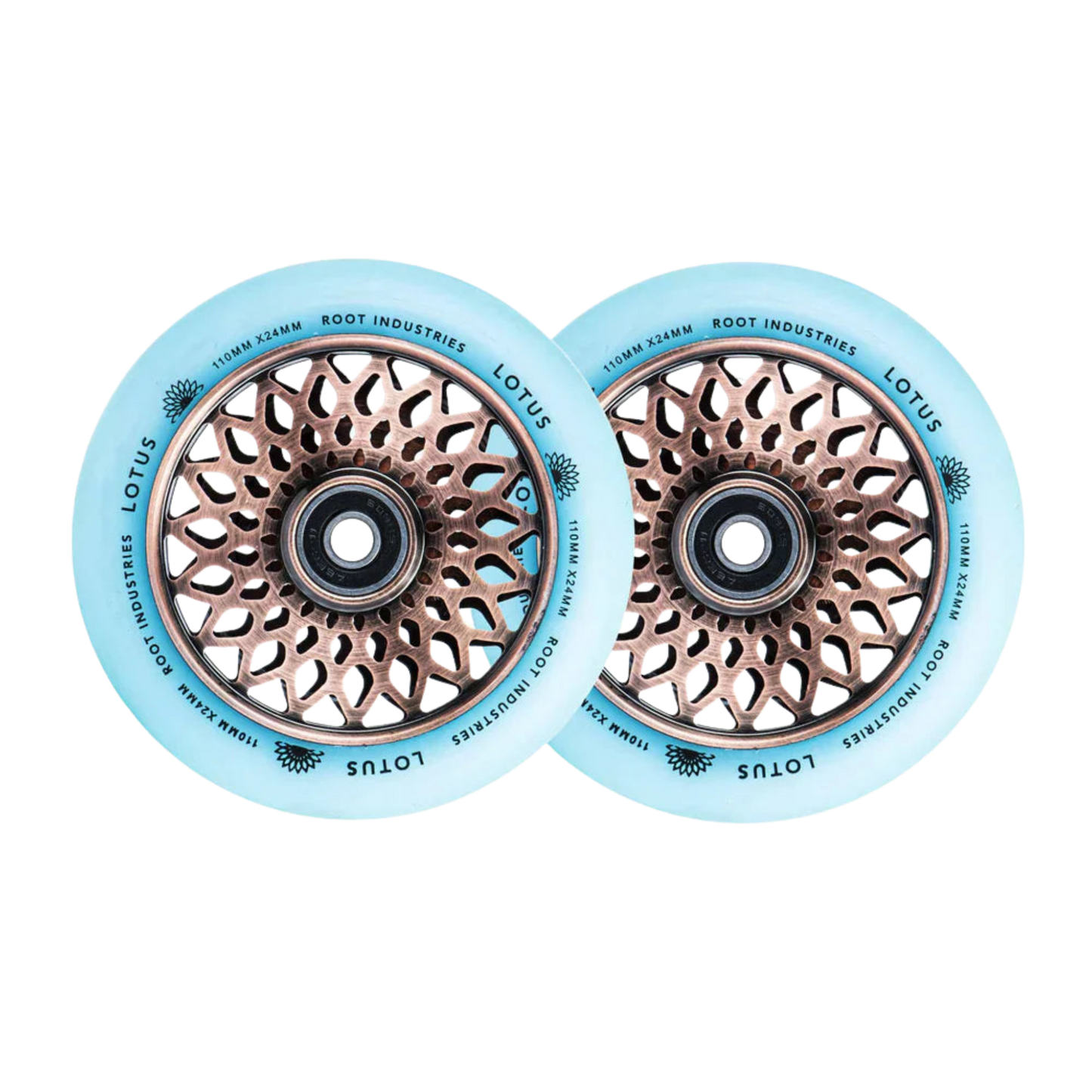 Root Lotus Stunt Scooter Rollen 2er Set 110mm Copper/Isotope