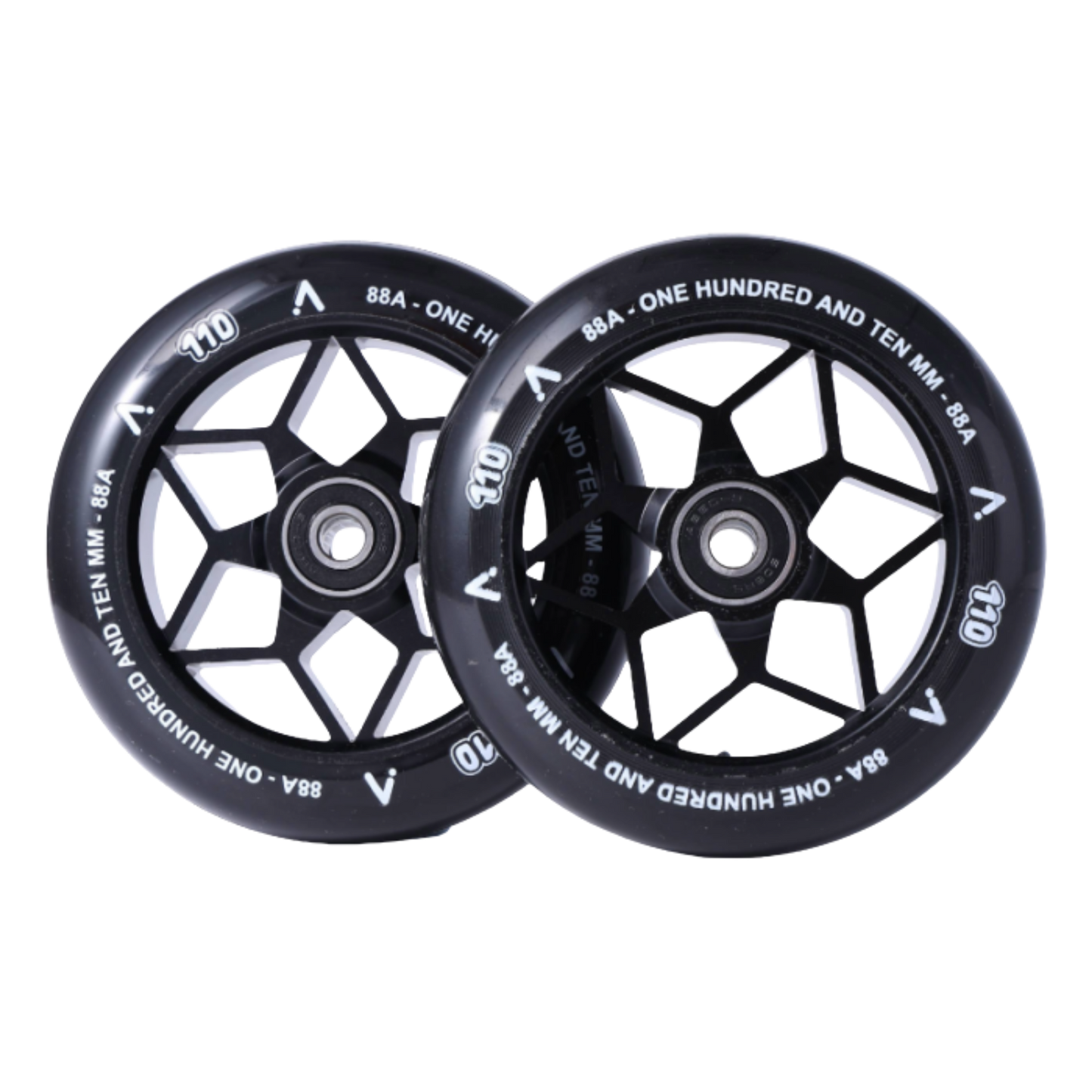 ACTA Wheels Swift 110mm - Black 2er Set